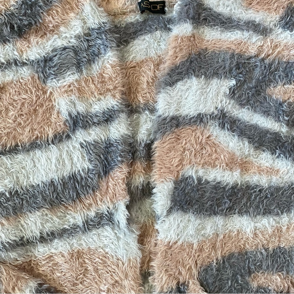 As By Df Celestial Moon Intarsia Open Cardigan Kn… - image 3